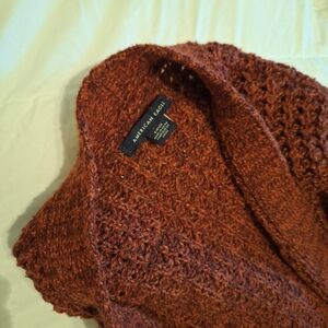 American Eagle Outfitters Women's Rust Cardigan